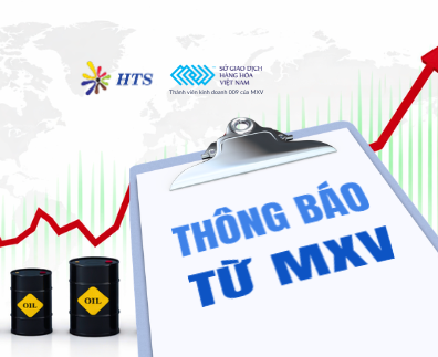 Thông báo số 426/TB/GĐ-MXV ngày 28/04/2026 về việc Nghỉ giao dịch một số mặt hàng tại Sở Giao dịch Hàng hóa Việt Nam (MXV)